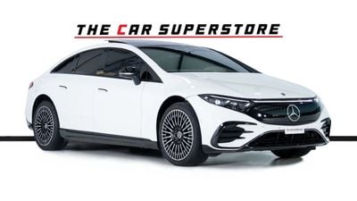 مرسيدس بنز EQS 450+ 450 PLUS-GCC-Gragash Warranty-High Specifications-Night Package-22Inch AMG Rims