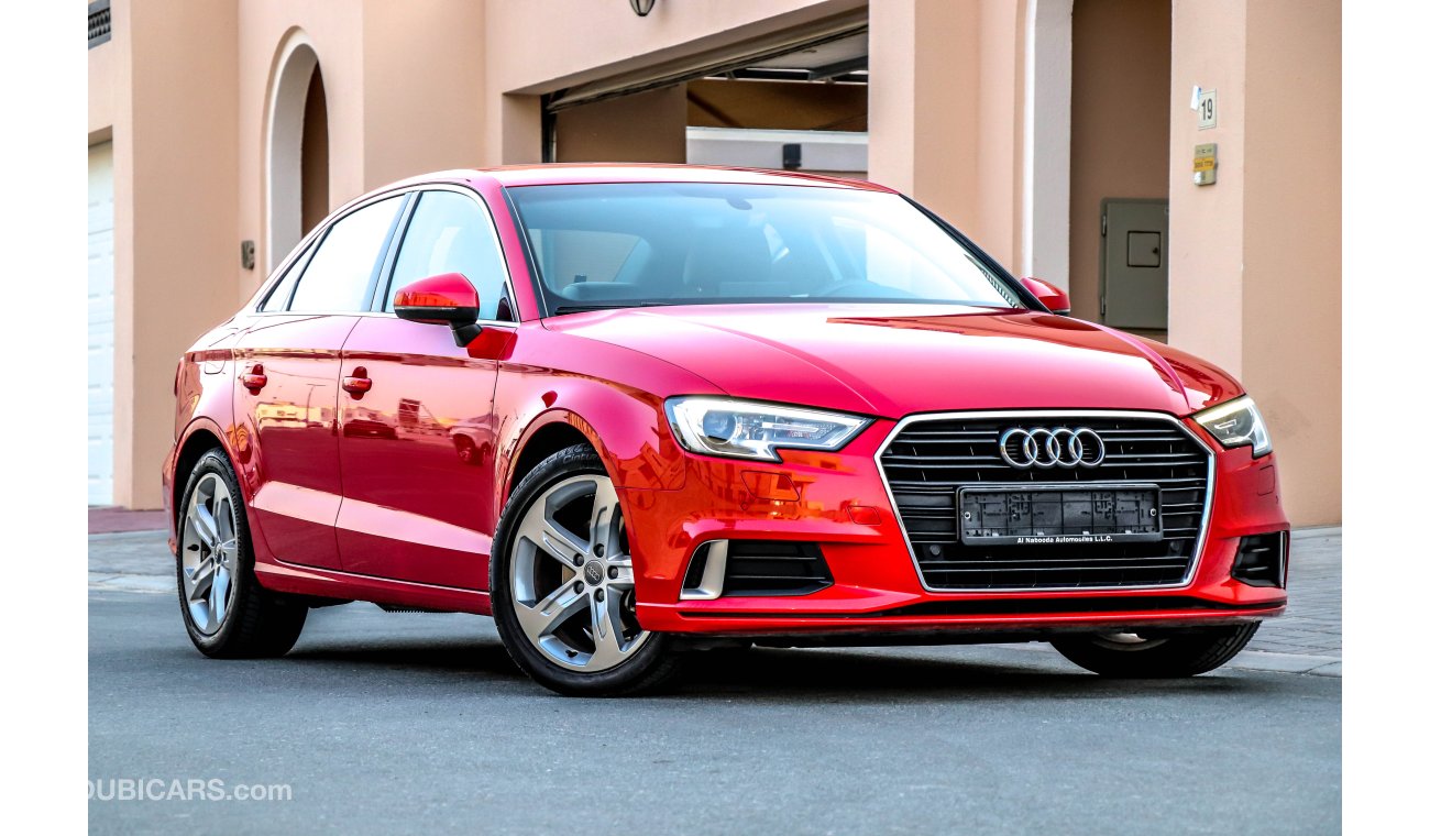 Audi A3 30 TFSI 2016 GCC under Warranty with Zero Down-Payment.