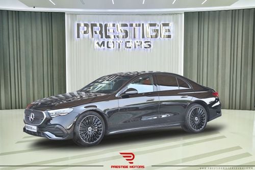 مرسيدس بنز E200 AMG Night Package 2024 - Local Registration +10%