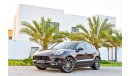 Porsche Macan S - Carbon Edition | AED 2,233 Per Month | 0% DP |  Spectacular Condition!