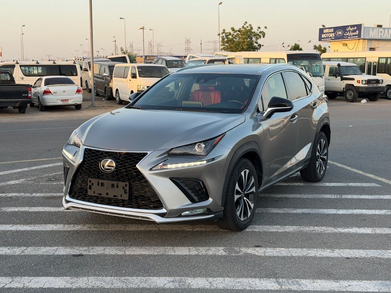 لكزس NX 300 2021 LEXUS NX300 F-SPORT 4x4 FULL OPTIONS IMPORTED FROM USA