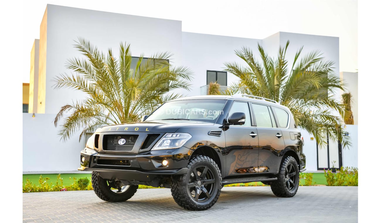 Nissan Patrol Only 1 in world Y62 Desert Edition - Brand New - AED 5,464 PM - 0% DP