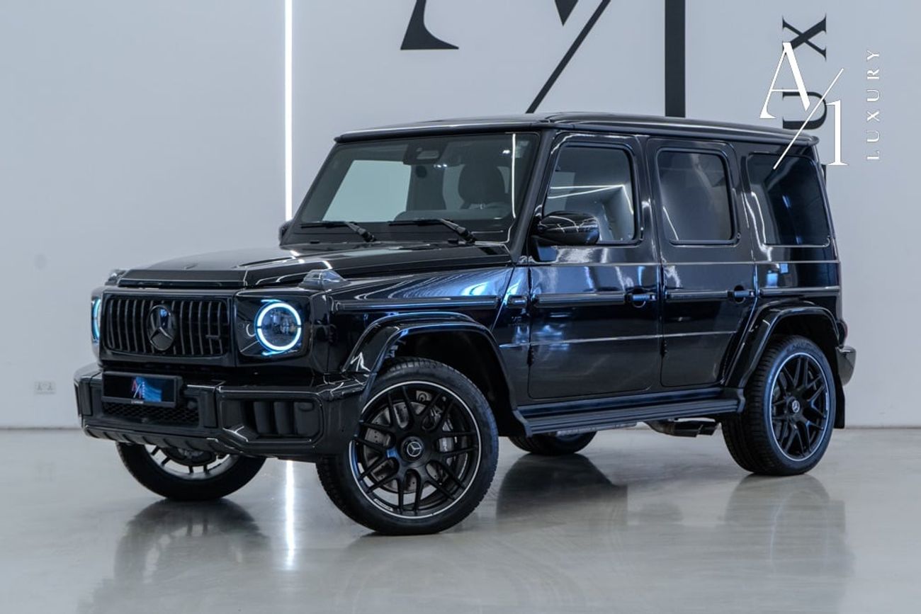 مرسيدس بنز G 63 AMG 4MATIC SUV 2025 Mercedes Benz G63 G MANUFAKTUR, Full Options, Delivery Kms Brand New