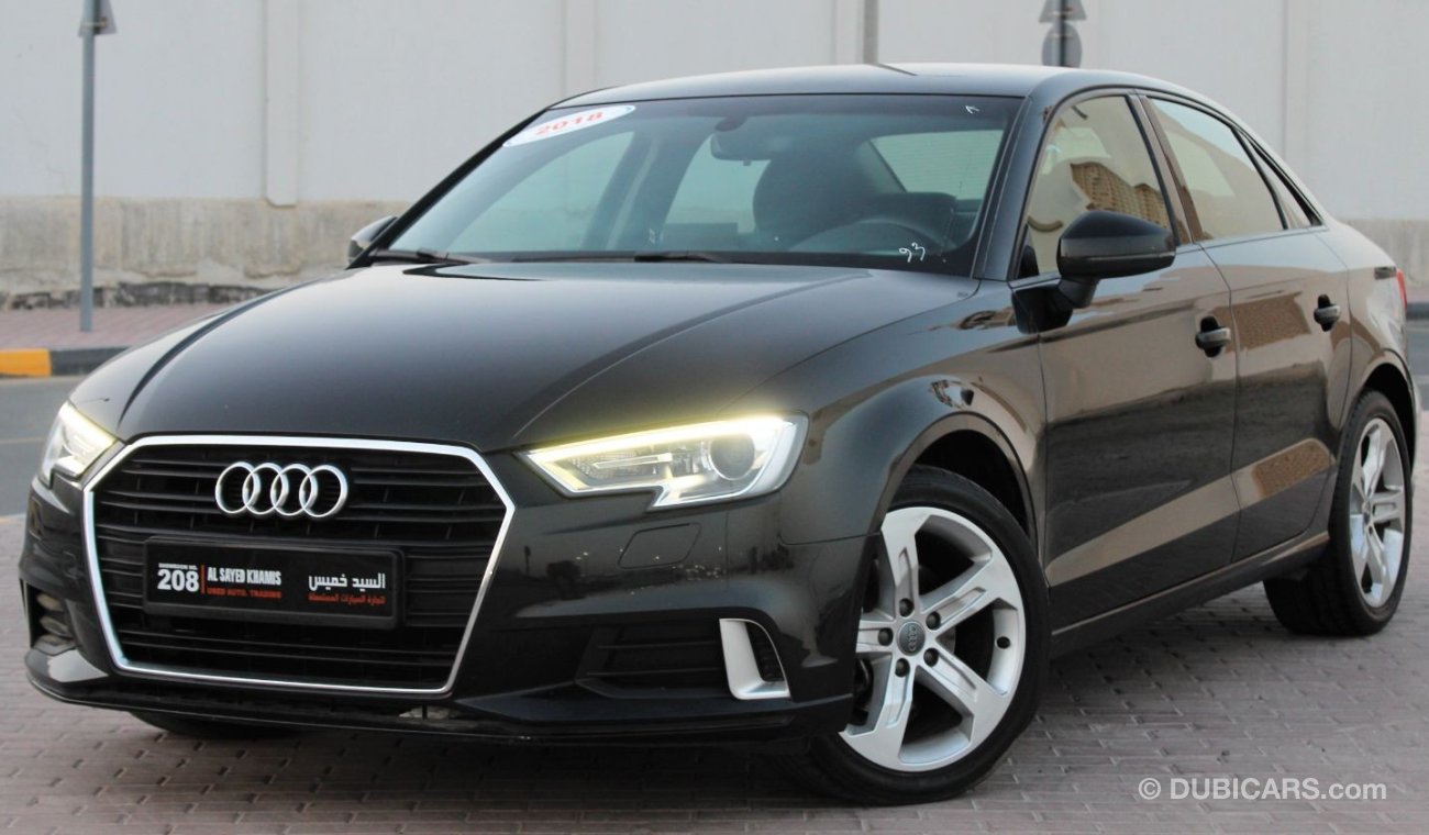 Audi A3 Audi A3 2018 GCC in excellent condition without accidents, very clean from inside and outside