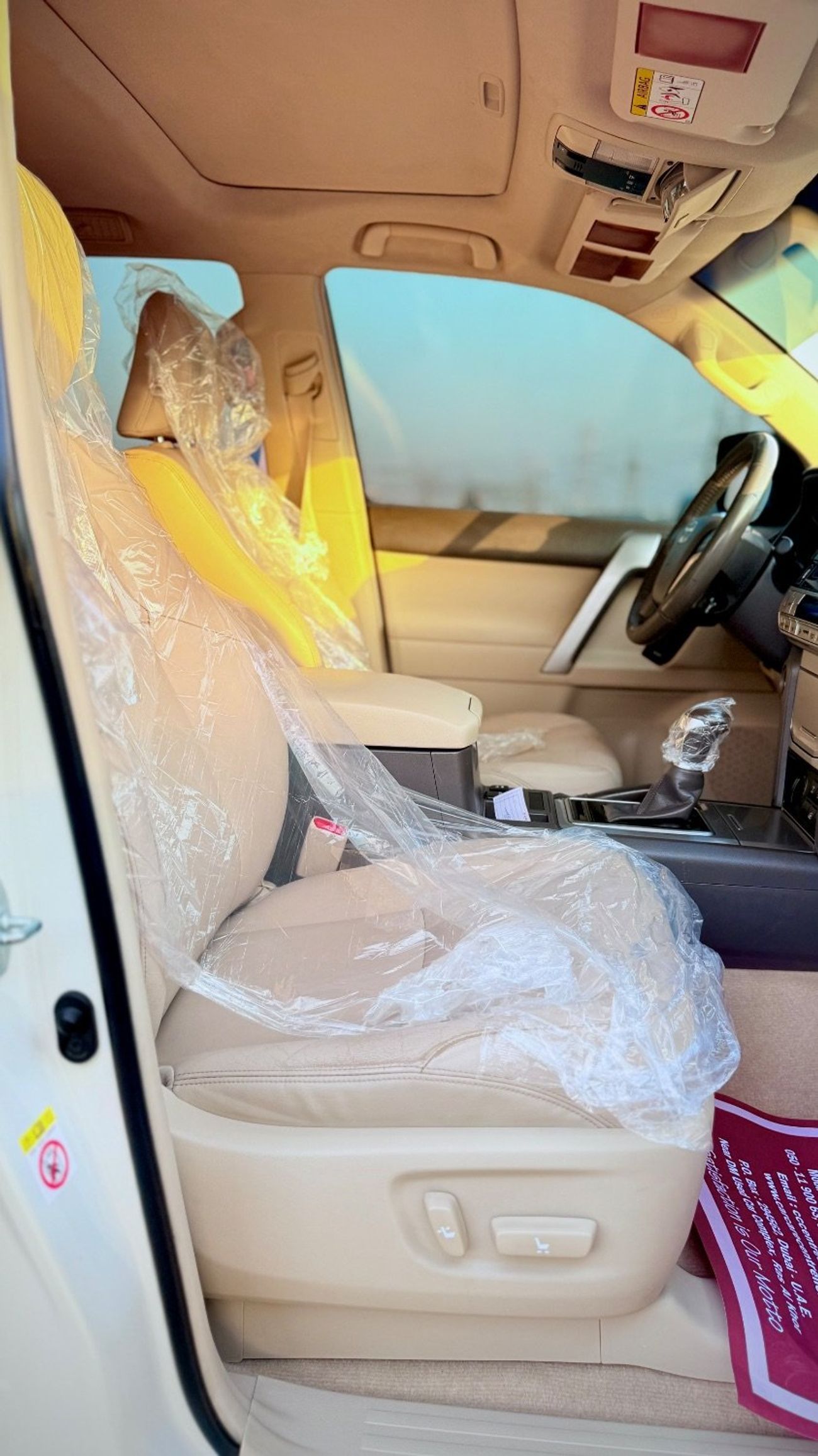 Toyota Prado VXR 2018 Model LHD Full Option GCC Specification Sunroof, Coolbox, Leather Seats, Electric Seats Top