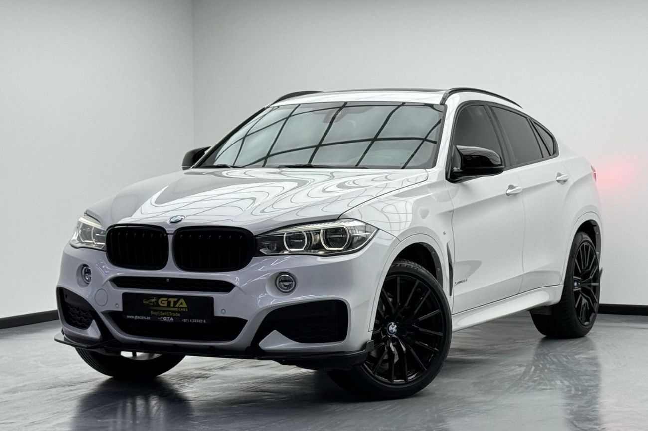 BMW X6 35i M Sport 3.0L 2018 BMW X6 xDrive35i M-Kit, Warranty, Service History, Excellent Condition, GCC