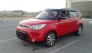 Kia Soul KIA SOUL RED KHALIJE NO PAINT NO ACCIDENT LEATHER FULL OPTION