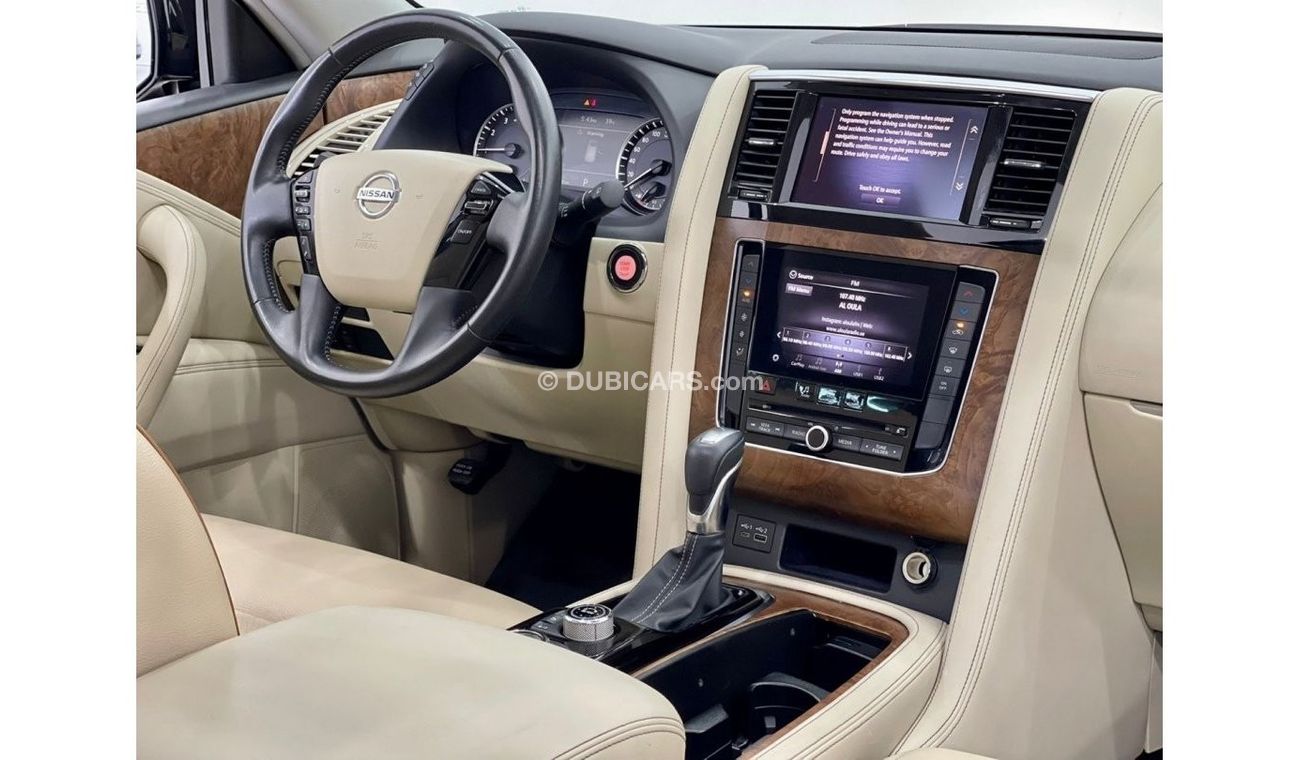 Nissan Patrol LE Titanium LE Titanium 2020 Nissan Patrol V6 Titanium, Nissan Warranty 2023, Low Kms, GCC