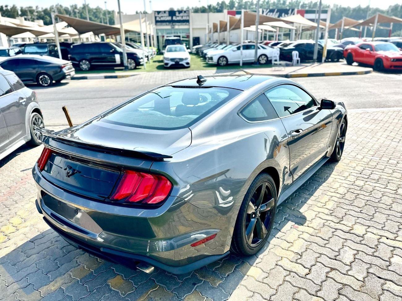 Ford Mustang Ecoboost | Monthly 1150/- | 0% DP | Blindspot | Fabric Seats | Lane Assist | # 48427