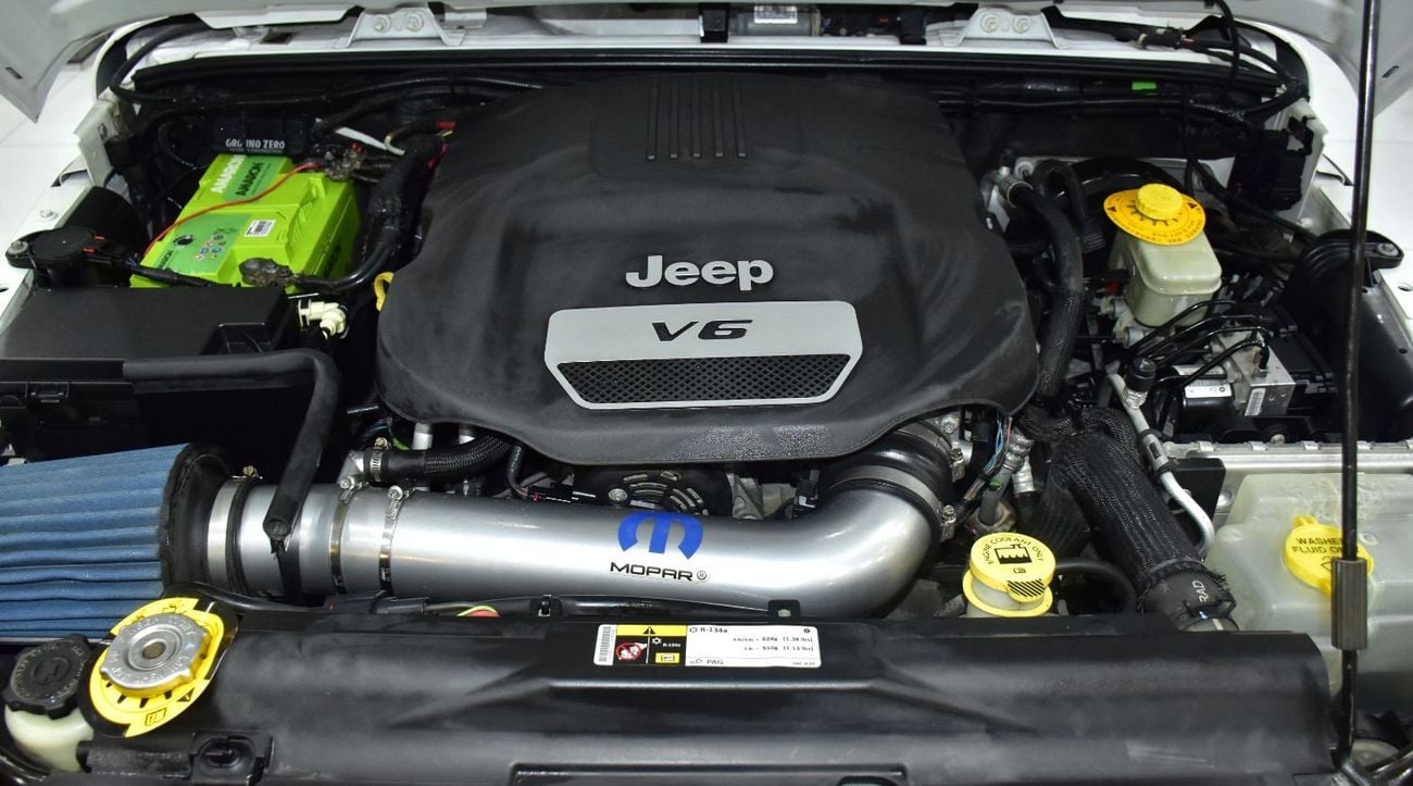 Jeep Wrangler EXCELLENT DEAL for our Jeep Wrangler Sport ( 2017 Model ) in White Color GCC Specs