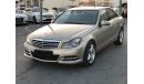 Mercedes-Benz C 200 Mercedes Benz C200 model 2012  GCC car prefect condition full option low mileage sun roof leather s