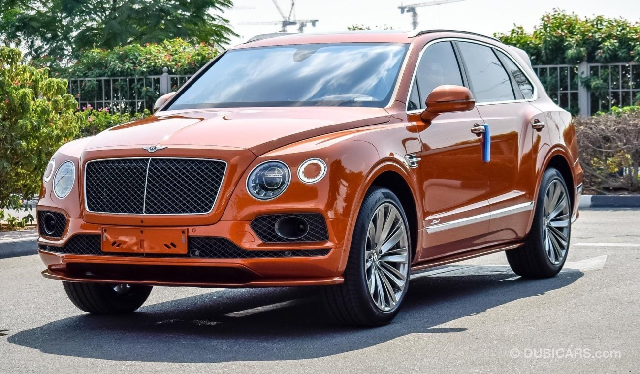 Bentley Bentayga Speed (Export).  Local Registration + 10%