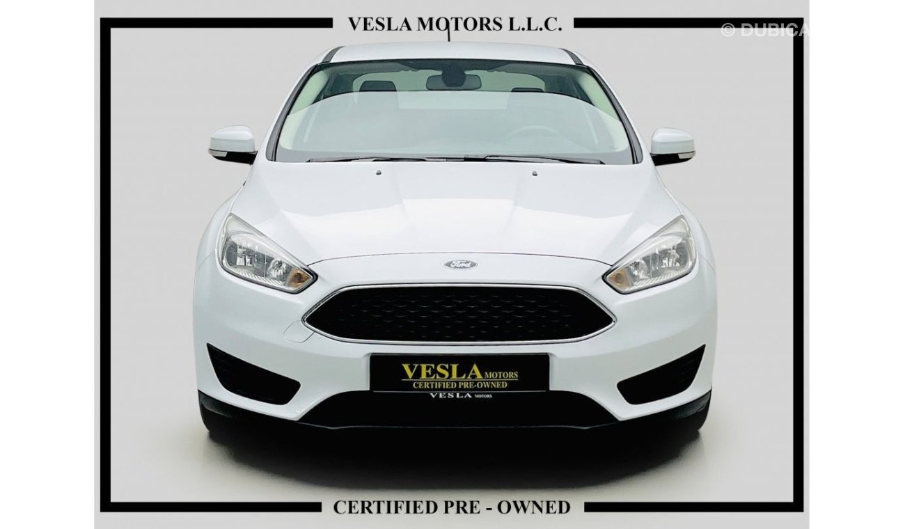 Ford Focus LEATHER SEATS + NAVIGATION + ALLOY WHEELS / GCC / 2018 / WARRANTY + FULL SERVICE HISTORY / 549 DHS