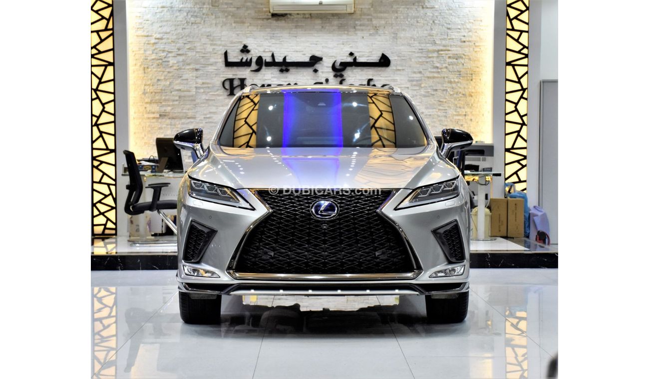 Lexus RX450h EXCELLENT DEAL for our Lexus RX450 F-Sport HYBRID ( 2020 Model ) in Grey Color GCC Specs