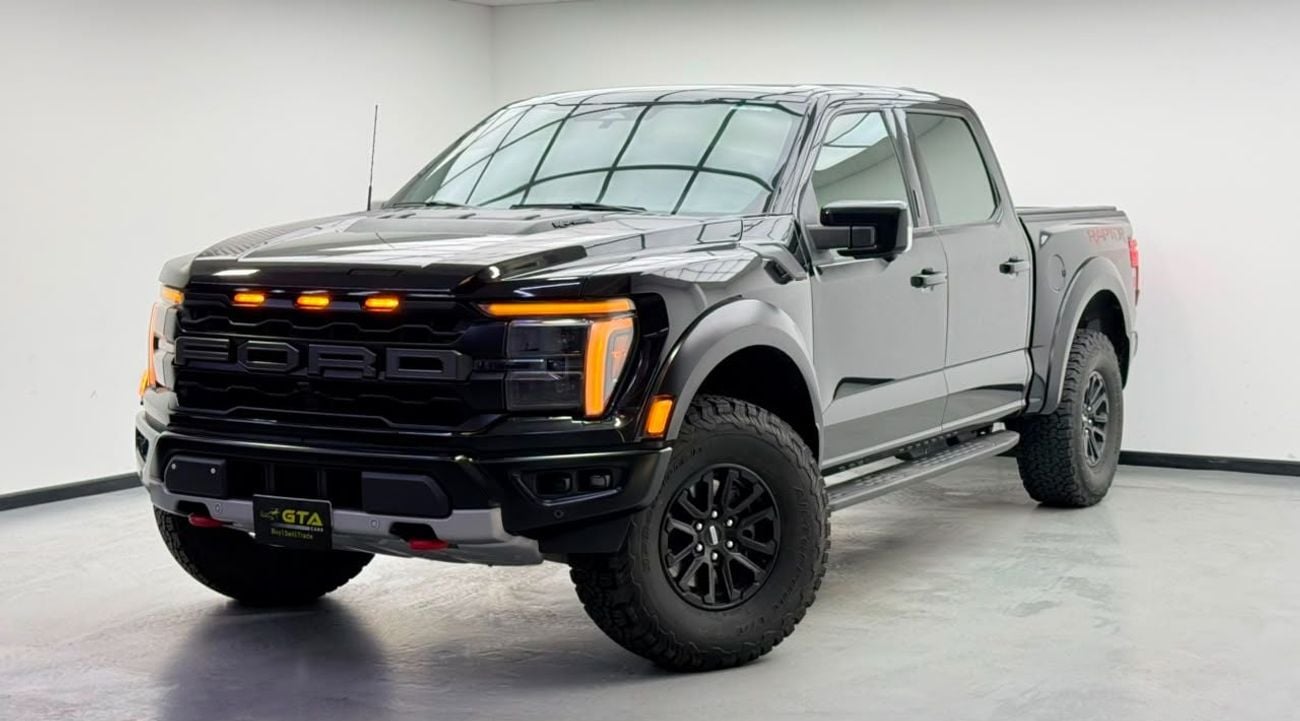 Ford F-150 RAPTOR CREW CAB MID 2024 Ford F-150 Raptor, Ford Warranty+Service Contract, GCC Specs.