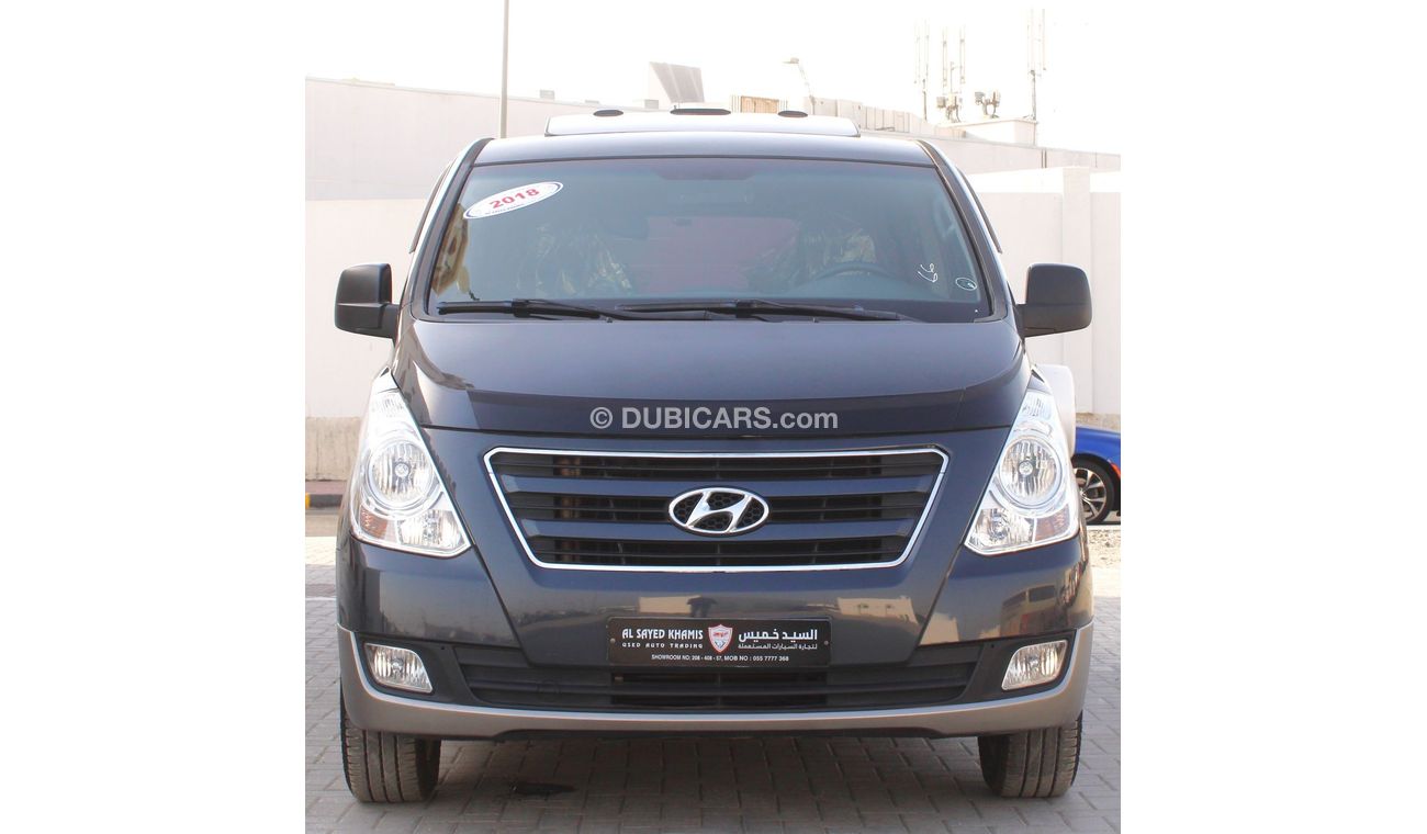 هيونداي جراند ستاريكس هيونداي جراند استاركس 2018 وارد كوريا اوراق جمارك بحالة ممتازة بدون حوادث