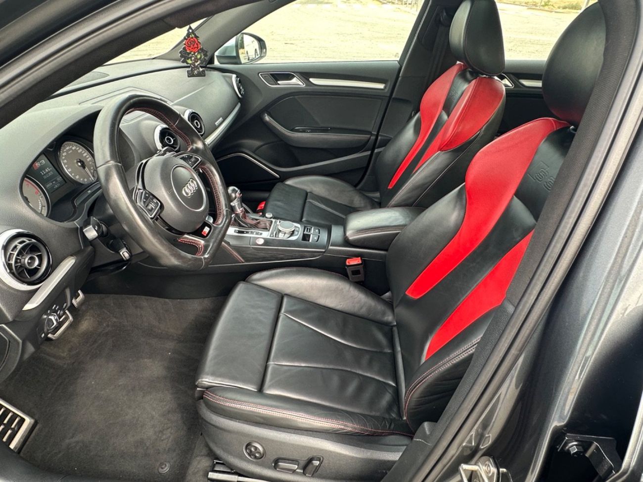 Audi S3 TFSI quattro 2.0L MODEL 2016 GCC CAR PERFECT  CONDITION INSIDE AND OUTSIDE FULL OPTION SUN ROOF LEAT