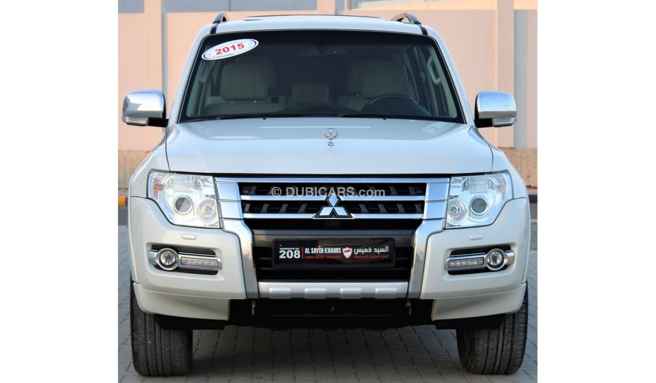Mitsubishi Pajero Mitsubishi Pajero 2015 GCC Full 3.8 No. 1 without accidents, very clean from inside and outside