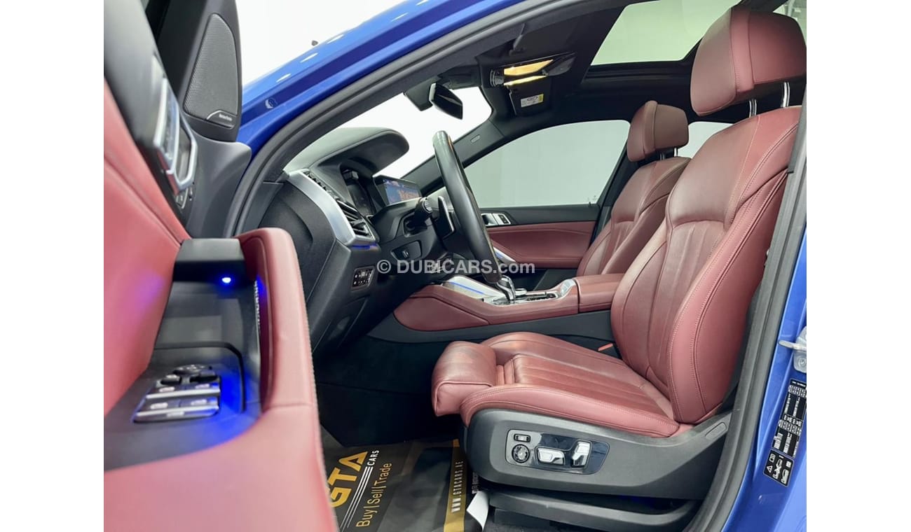 بي أم دبليو X6 40i M سبورت 2020 BMW X6 xDrive40i M-Sport, BMW Warranty 2025, BMW Service History 2025, Low KMs, GCC