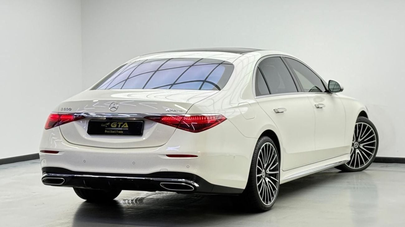 Mercedes-Benz S 500 4MATIC 3.0L 2021 Mercedes-Benz S500 4MATIC,2026 Agency Warranty.2027 Service Contract, Agency FSH ,G