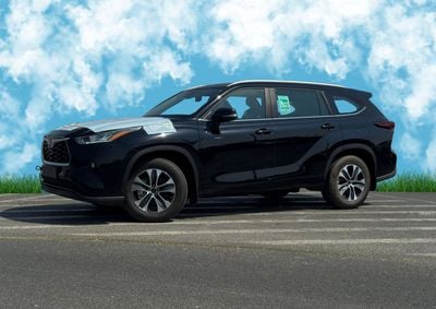 Toyota Highlander TOYOTA HIGHLANDER 2.5L 2025 GCC BLACK HEV