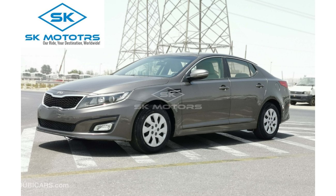 Kia Optima 2.4L, 16" Tyre, Front & Rear A/C, Headlight Aiming Knob, Fabric Seats, Fog Lights (LOT # 729)