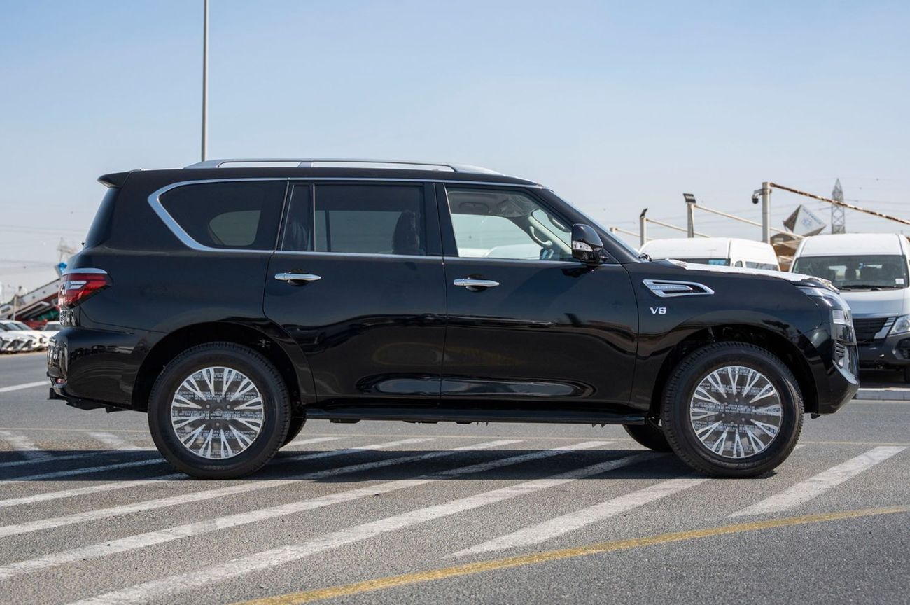 نيسان باترول LE T3 5.6L 2024 Nissan Patrol LE V8 5.6L petrol - Black -orange