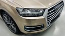 Audi Q7 45 TFSI quattro Luxury Plus GCC .. FSH .. Original Paint .. Perfect Condition .. Top Range .. Warran