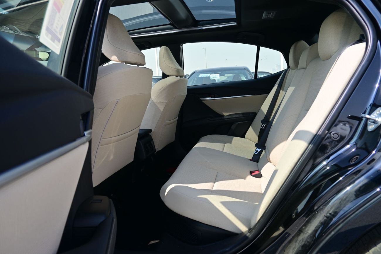 تويوتا كامري Toyota Camry LE Saudi 2.5L Hybrid, Model 2025, Color Black