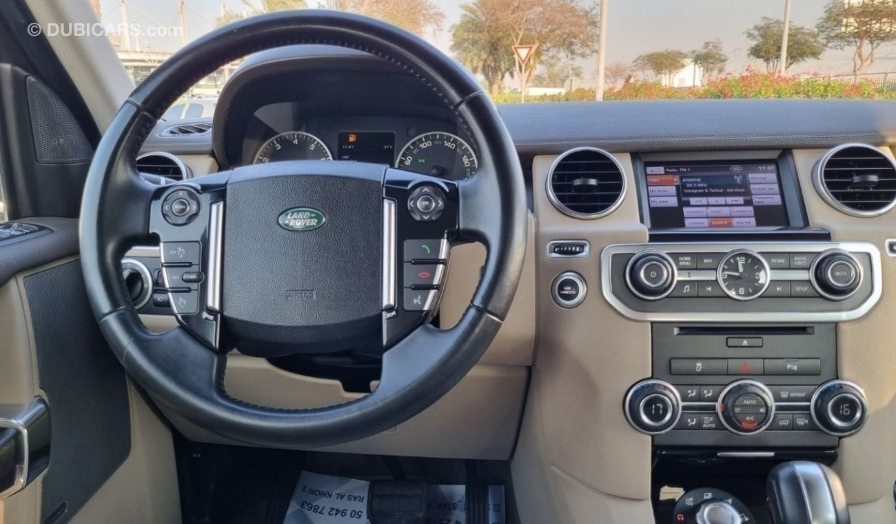 Land Rover Discovery HSE SPECIAL OFFER (1 YEAR FREE WARRANTY+INSURANCE )LAND ROVER LR4 2013 GCC IN PERFECT CONDITION