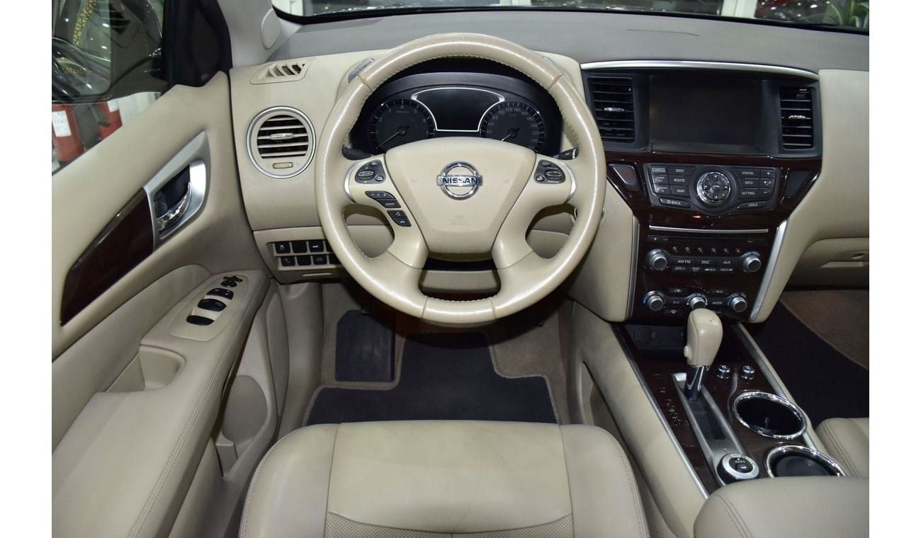 نيسان باثفايندر EXCELLENT DEAL for our Nissan Pathfinder SL 4WD ( 2015 Model ) in Grey Color GCC Specs