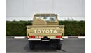 تويوتا لاند كروزر بيك آب 79 Single Cab Pickup LX V8 4.5L Diesel 4WD 3 Seater Manual Transmission