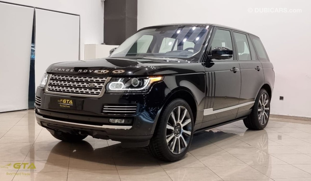 Land Rover Range Rover Vogue 2016 Range Rover Vogue SE Supercharged, Range Rover Warranty-Full Service History, GCC