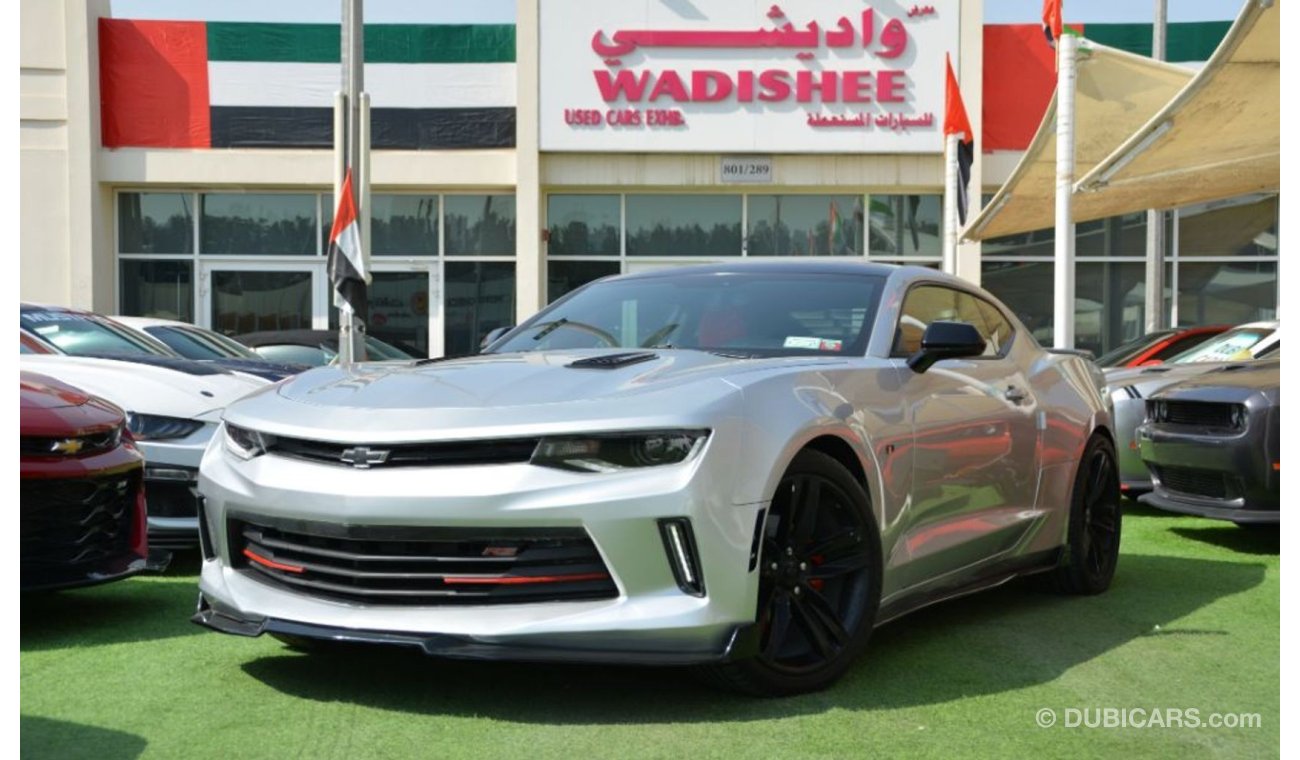 شيفروليه كامارو Chevrolet Camaro RS V6 2018/ Sunroof/Original Airbags/Leather Seats/Very Good condition