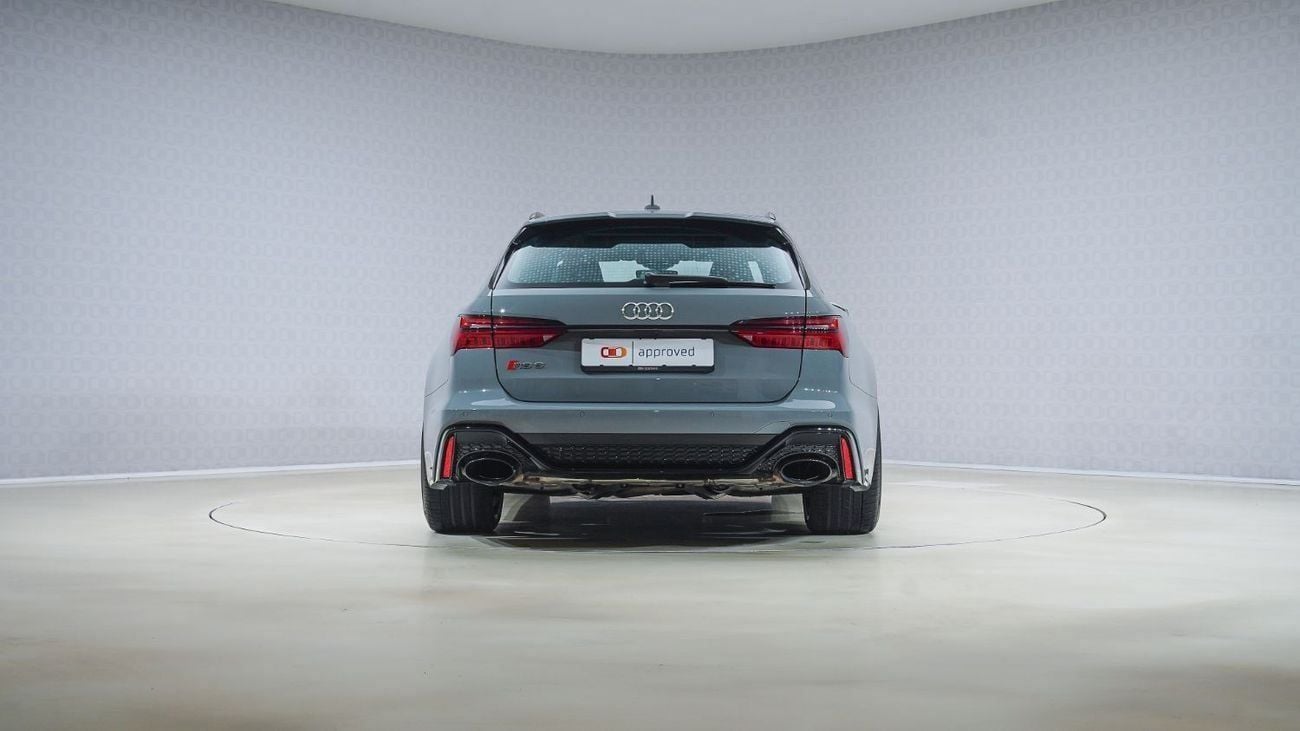 Audi RS6 RS6 TFSI Quattro | AED 5,854 PM | Warranty April 2027 | GCC