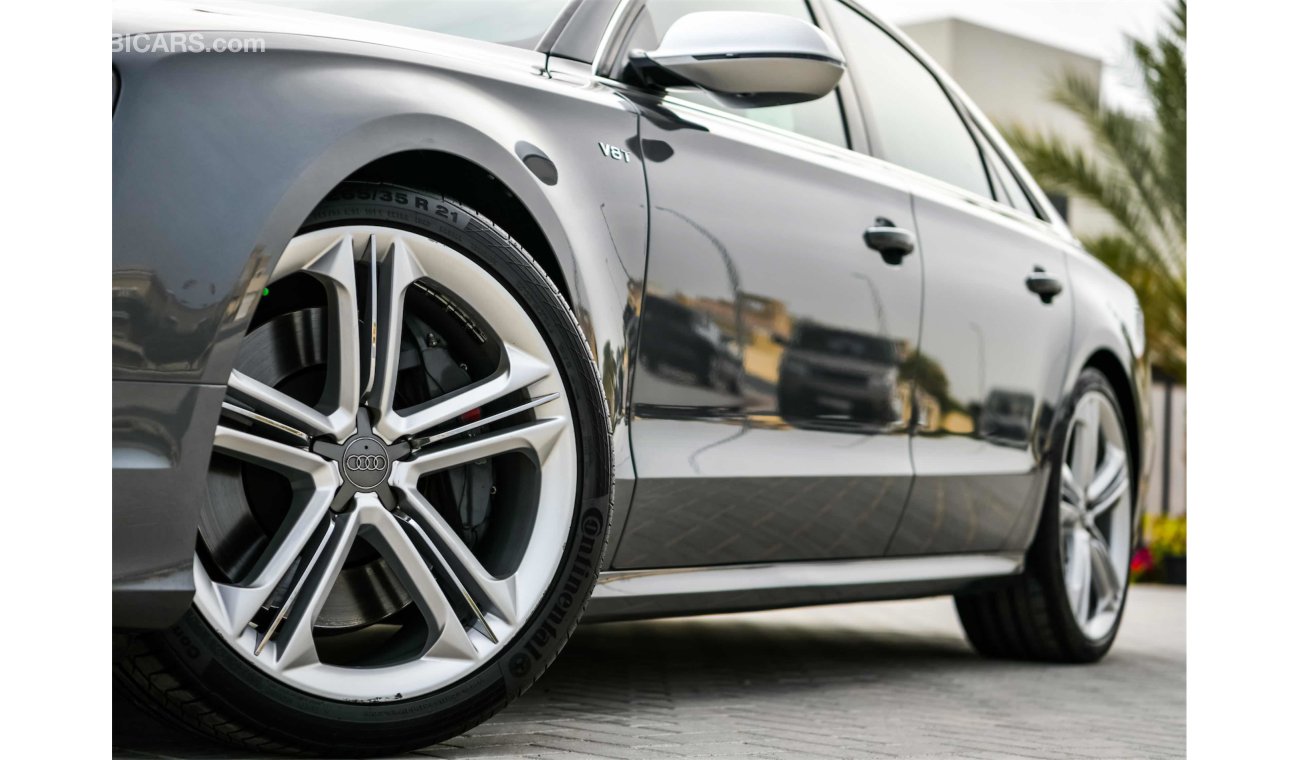 Audi S8 Under Warranty  - GCC - AED 2,664 PER MONTH - 0% DOWNPAYMENT