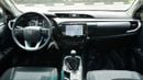 تويوتا هيلوكس GLS DIESEL ECTAGR003 – 2026 Toyota Hilux Double Cab High Options - 2.4L Diesel Manual 4wd – White w Black