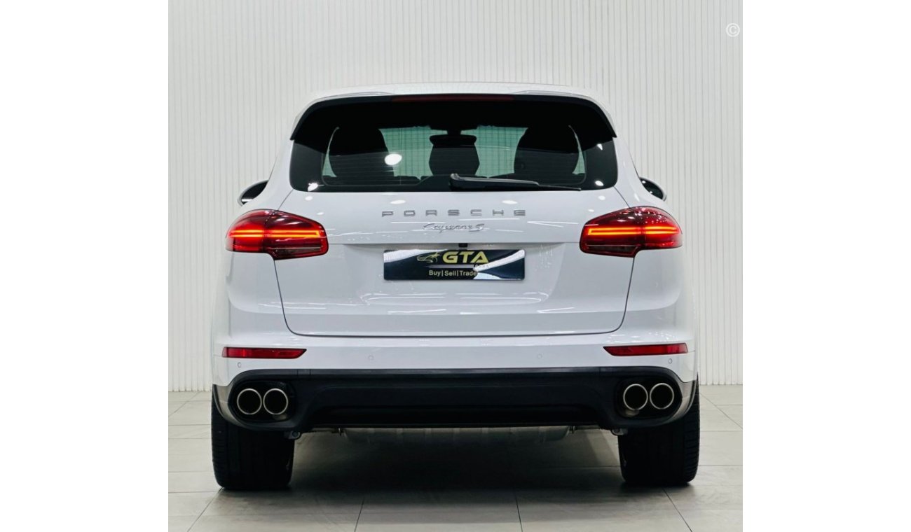 Porsche Cayenne S 2017 Porsche Cayenne S Platinum Edition, Warranty, Full Options, Very Low Kms, GCC