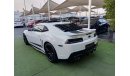 Chevrolet Camaro Coupe, 2015 model, body kit ZL1, Gulf number one, leather hatch, cruise control, sensor wheels, in e