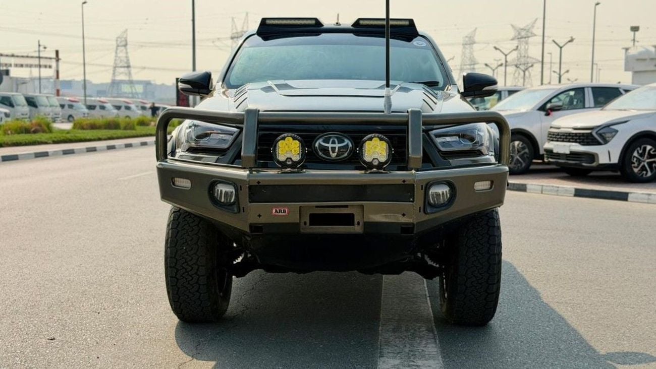 Toyota Hilux HEAVY 4X4 SPORTS BAR WITH BASKET | AUTOMATIC TRANSMISSION | 2.8L DIESEL | OFF ROAD MODIFIED BUMPER W