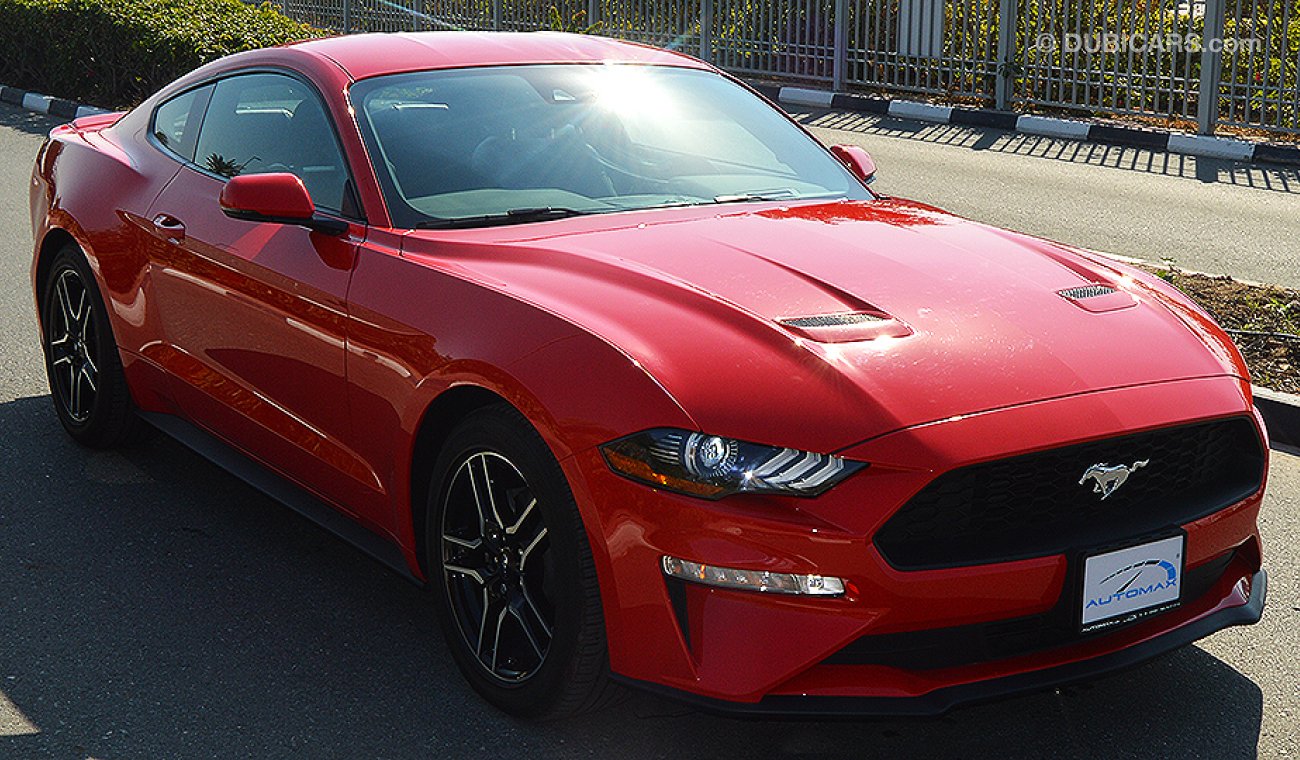 Ford Mustang 2019 Ecoboost, GCC, 0km w/ 3 Years or 100,000km Warranty and 60,000km Service at Al Tayer Motors