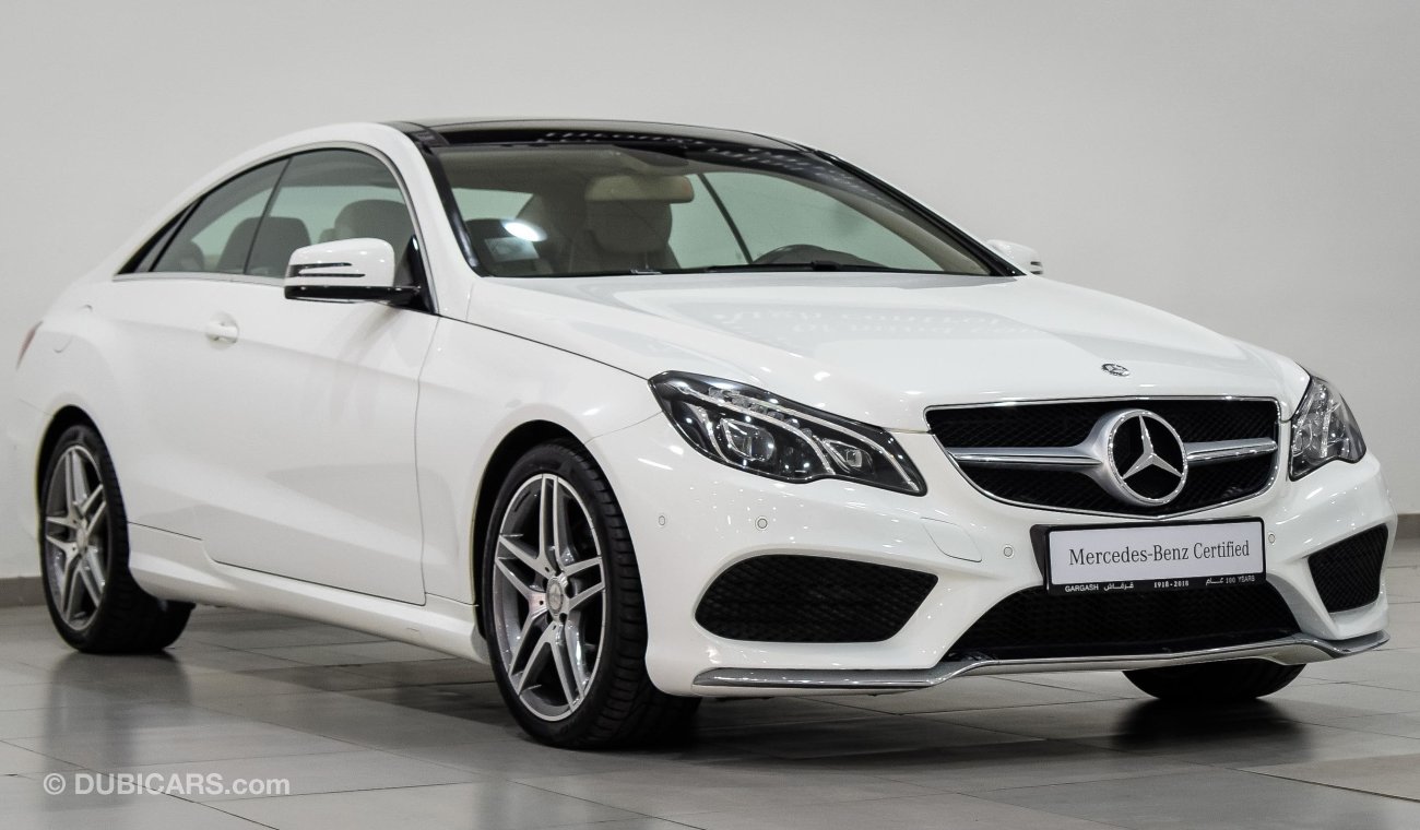 Mercedes-Benz E 250 Coupe AMG with warranty valid till 25/10/2022