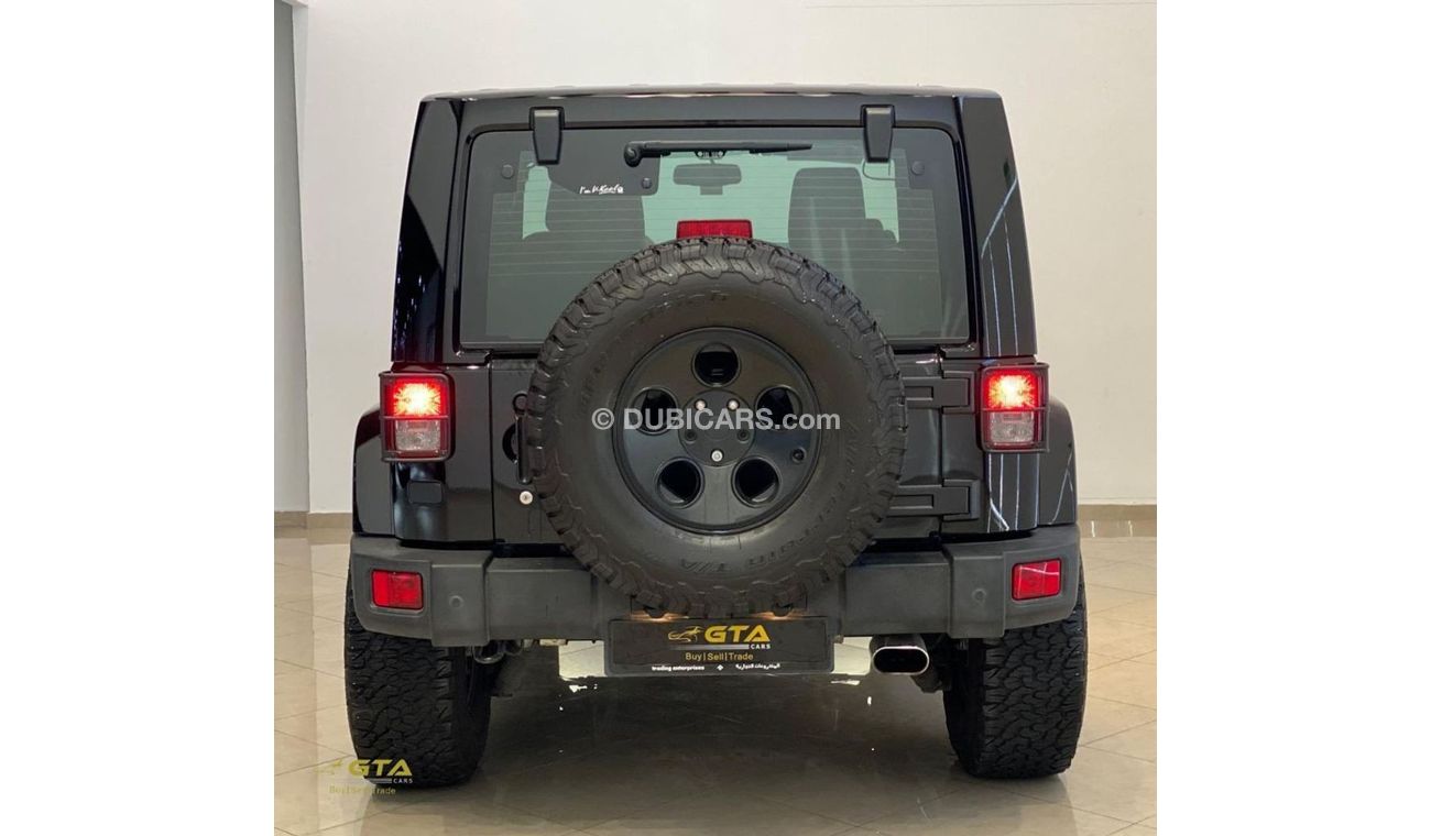 Jeep Wrangler 2014 Jeep Wrangler Sahara Mopar Modified, Warranty, Excellent Condition, Very Low KMs, GCC