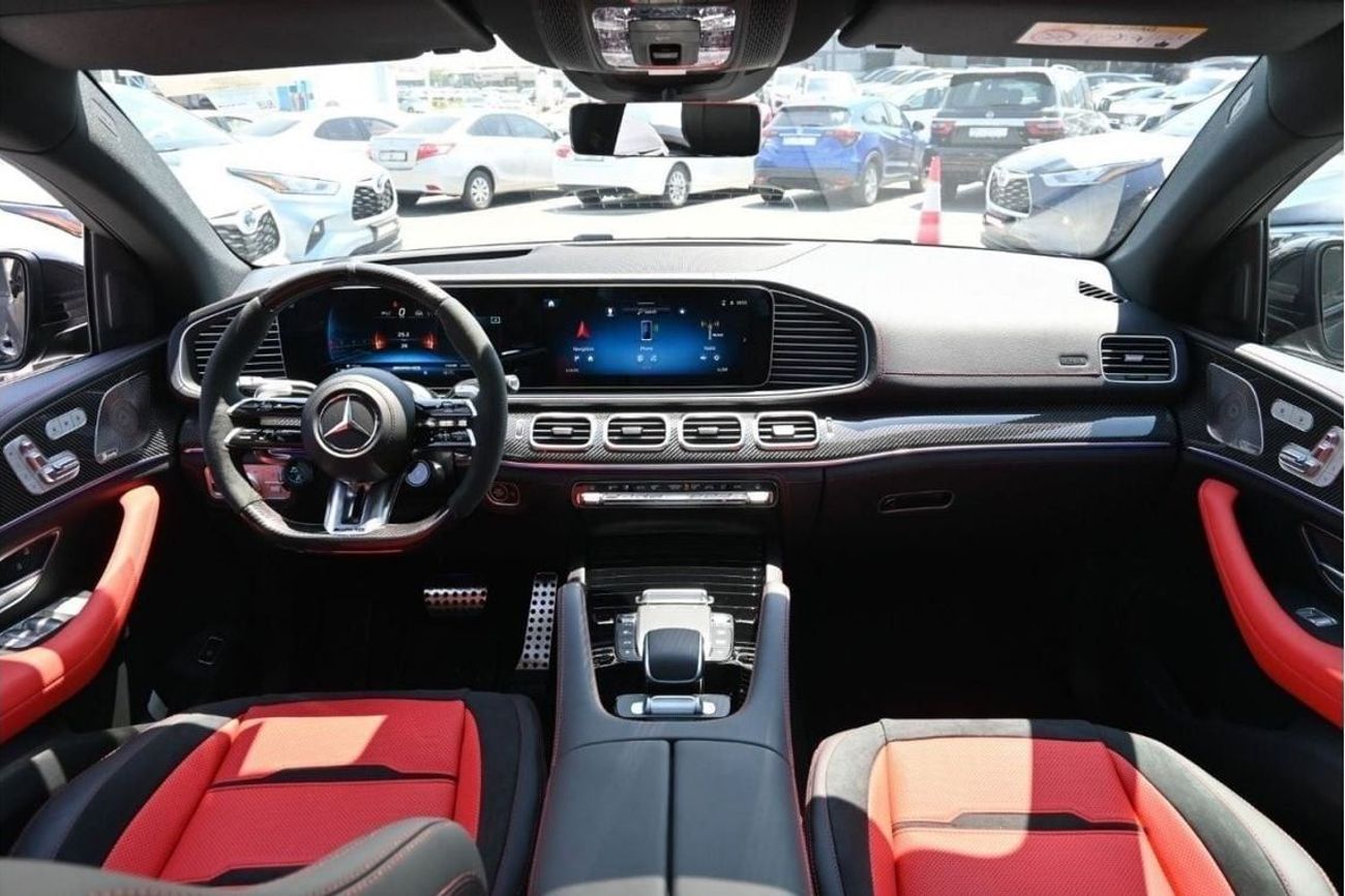 مرسيدس بنز GLE 53 Mercedes-AMG GLE 53 4MATIC+ SUV is a 3.0-litre Inline-6 turbo engine, Coupe , Color Black, Model 202