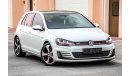 Volkswagen Golf GTI (Full option) 2016 ( SUMMER OFFER) GCC under Warranty with Zero Down-Payment.