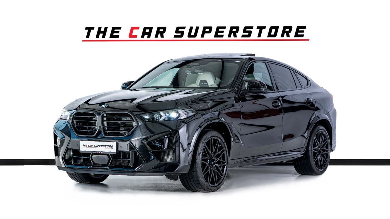 BMW X6M Competition 4.4L Full Option - 2025 - Brand New - Twin-turbo 4.4L V8