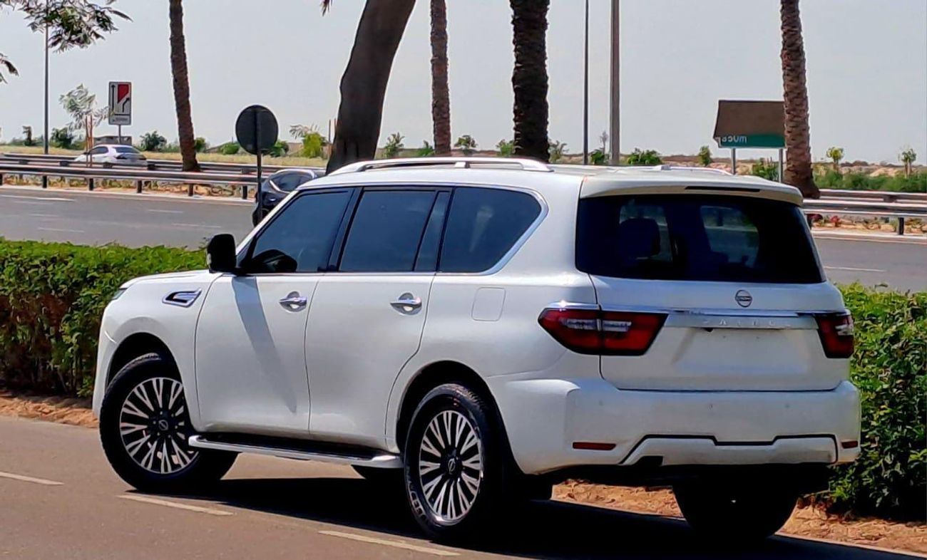 Nissan Patrol LE Platinum City 5.6L 2030-Monthly l V8 l Sunroof, Lather, Radar l Warranty