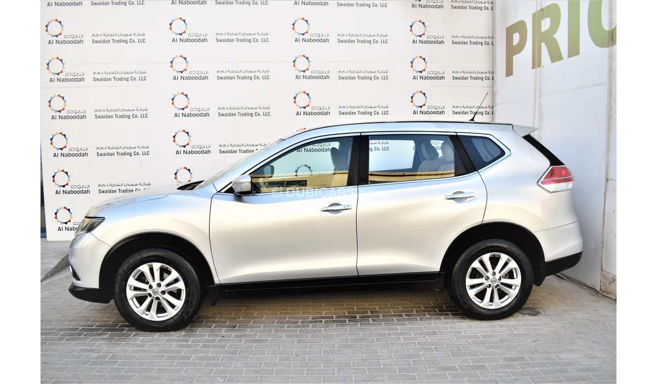 Nissan X Trail 2.5L S 4WD 5 SEATER SUV 2016 GCC SPECS DEALER WARRANTY