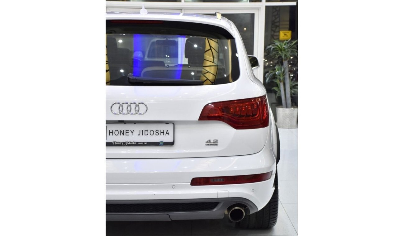 أودي Q7 EXCELLENT DEAL for our Audi Q7 S-Line 4.2L QUATTRO ( 2010 Model ) in White Color GCC Specs