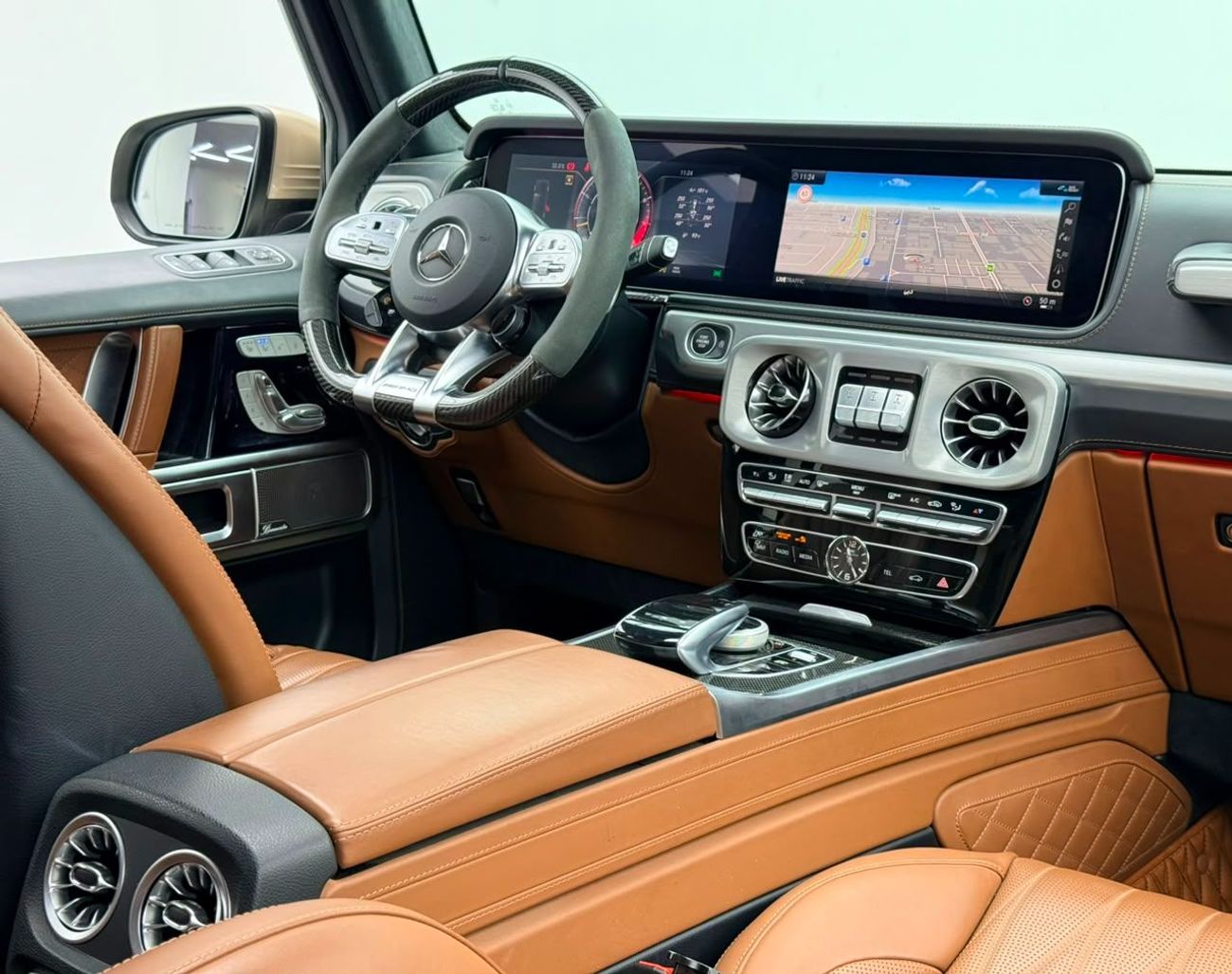 Mercedes Benz G63 AMG STD 2020 Mercedes G63 AMG, Auto Guard Warranty, Full Mercedes Service History, GCC Specs.